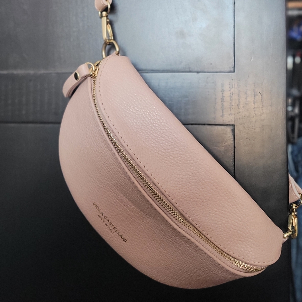 Viola Castellani Geniune Leather Crossbody Bag